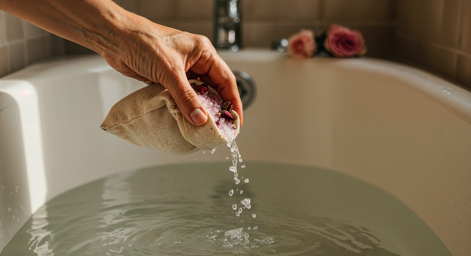 ماء الورد للعناية بالبشرة الحساسة والمرطبة